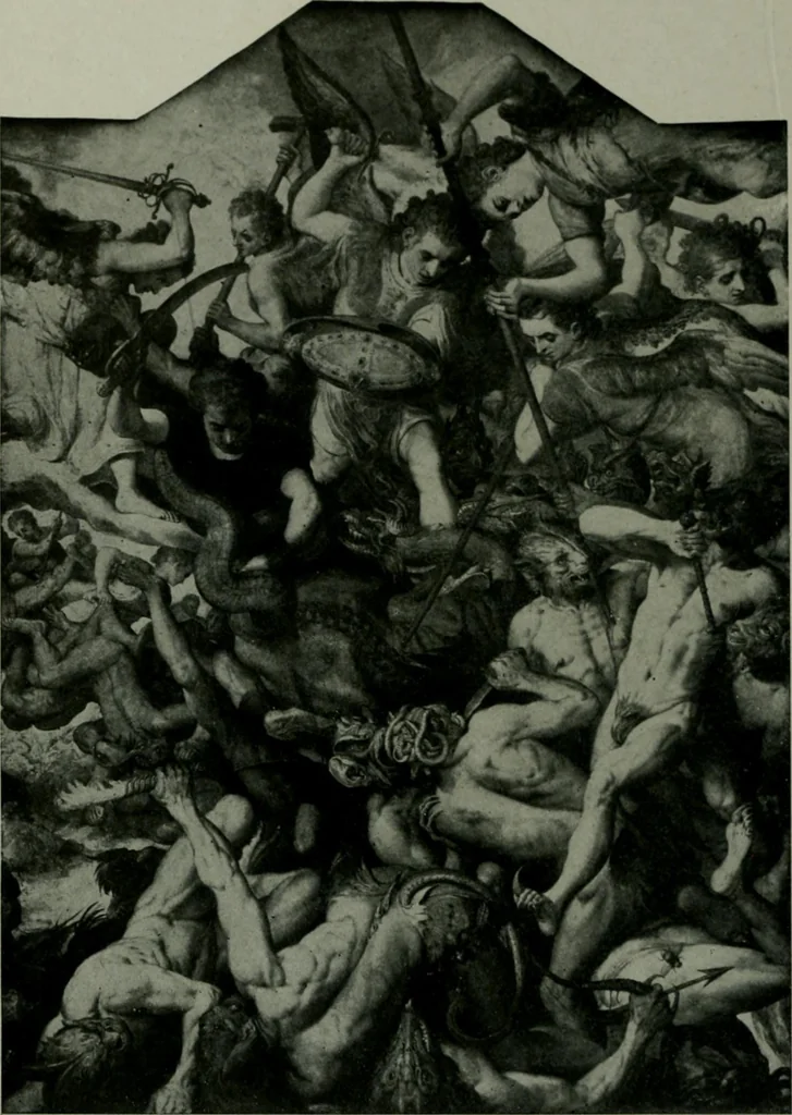 An illustration from The University Prints. Student series D. Art of the Netherlands and Germany; five hundred reproductions illustrating the Flemish, Dutch, and German schools of painting, from the early fifteenth to the eighteenth century; German sculpture from the eleventh to the seventeenth century, 1907, leaf 103