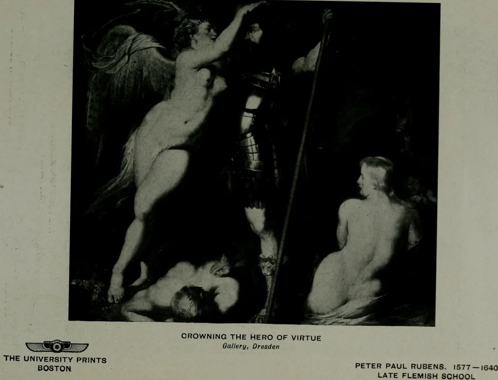An illustration from The University Prints. Student series D. Art of the Netherlands and Germany; five hundred reproductions illustrating the Flemish, Dutch, and German schools of painting, from the early fifteenth to the eighteenth century; German sculpture from the eleventh to the seventeenth century, 1907, leaf 112