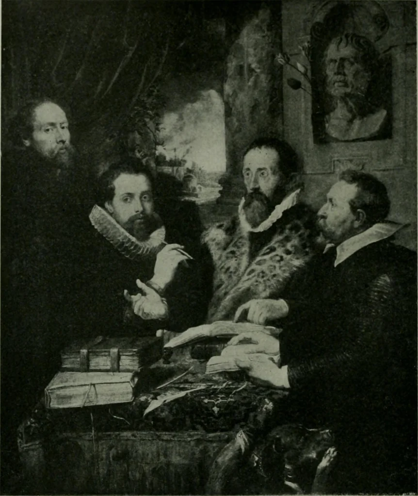 An illustration from The University Prints. Student series D. Art of the Netherlands and Germany; five hundred reproductions illustrating the Flemish, Dutch, and German schools of painting, from the early fifteenth to the eighteenth century; German sculpture from the eleventh to the seventeenth century, 1907, leaf 113