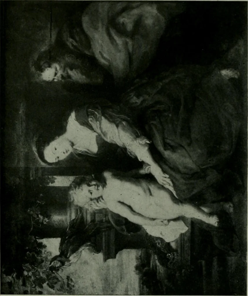 An illustration from The University Prints. Student series D. Art of the Netherlands and Germany; five hundred reproductions illustrating the Flemish, Dutch, and German schools of painting, from the early fifteenth to the eighteenth century; German sculpture from the eleventh to the seventeenth century, 1907, leaf 119