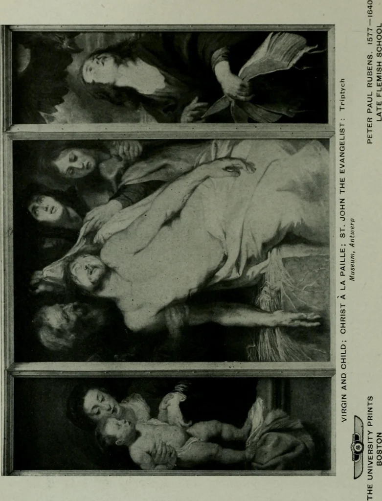 An illustration from The University Prints. Student series D. Art of the Netherlands and Germany; five hundred reproductions illustrating the Flemish, Dutch, and German schools of painting, from the early fifteenth to the eighteenth century; German sculpture from the eleventh to the seventeenth century, 1907, leaf 127