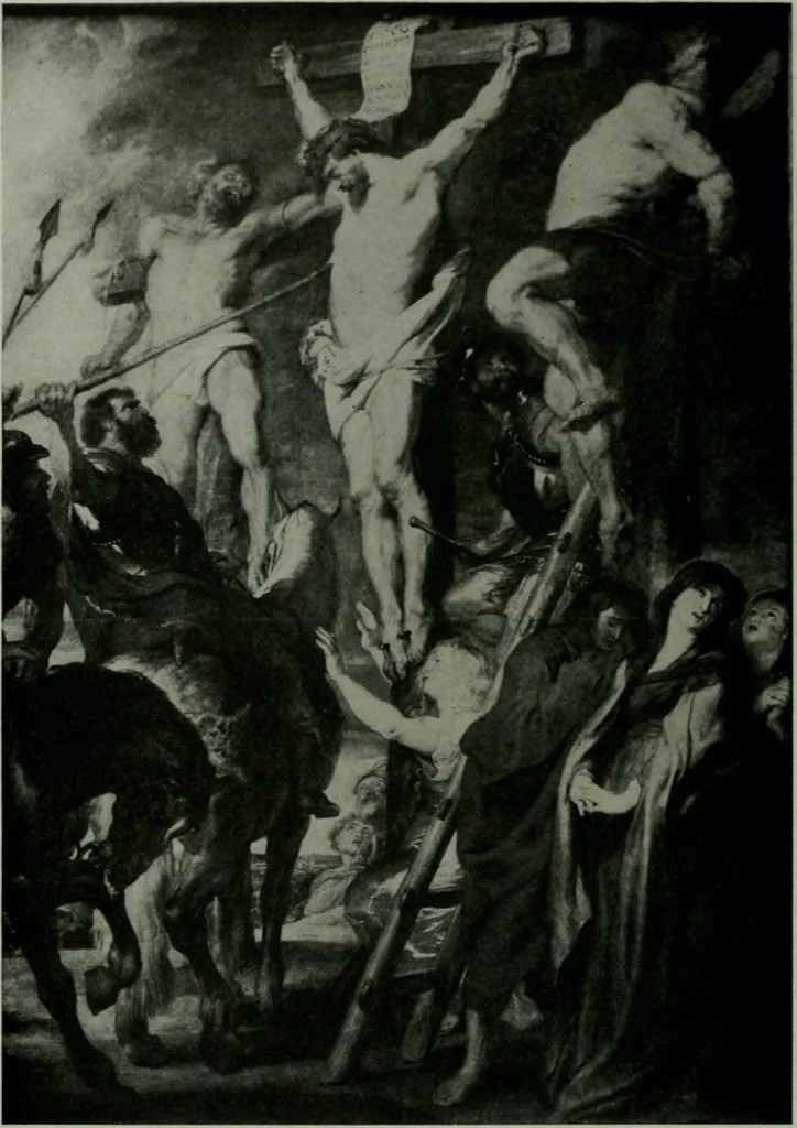 An illustration from The University Prints. Student series D. Art of the Netherlands and Germany; five hundred reproductions illustrating the Flemish, Dutch, and German schools of painting, from the early fifteenth to the eighteenth century; German sculpture from the eleventh to the seventeenth century, 1907, leaf 129