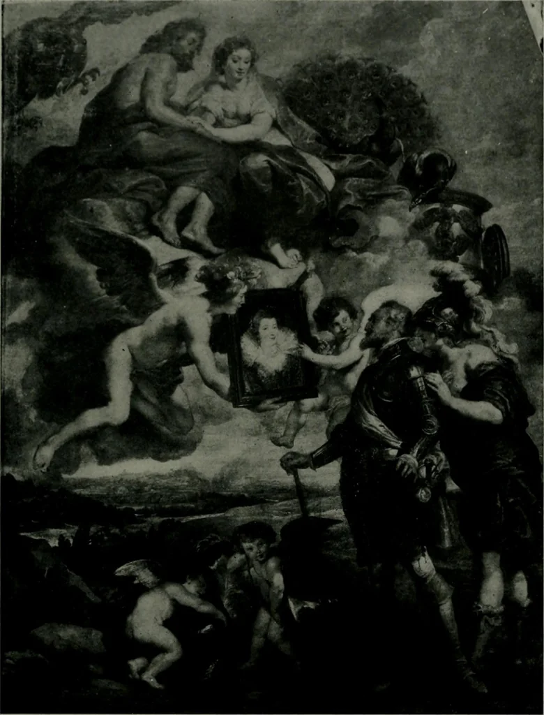 An illustration from The University Prints. Student series D. Art of the Netherlands and Germany; five hundred reproductions illustrating the Flemish, Dutch, and German schools of painting, from the early fifteenth to the eighteenth century; German sculpture from the eleventh to the seventeenth century, 1907, leaf 132