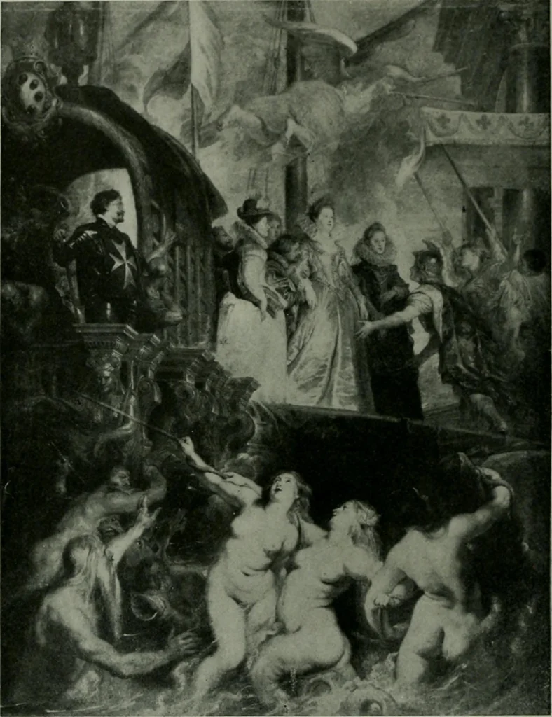 An illustration from The University Prints. Student series D. Art of the Netherlands and Germany; five hundred reproductions illustrating the Flemish, Dutch, and German schools of painting, from the early fifteenth to the eighteenth century; German sculpture from the eleventh to the seventeenth century, 1907, leaf 133