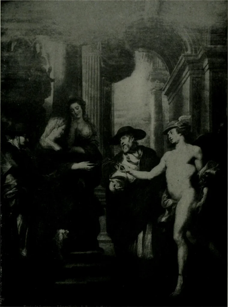 An illustration from The University Prints. Student series D. Art of the Netherlands and Germany; five hundred reproductions illustrating the Flemish, Dutch, and German schools of painting, from the early fifteenth to the eighteenth century; German sculpture from the eleventh to the seventeenth century, 1907, leaf 134