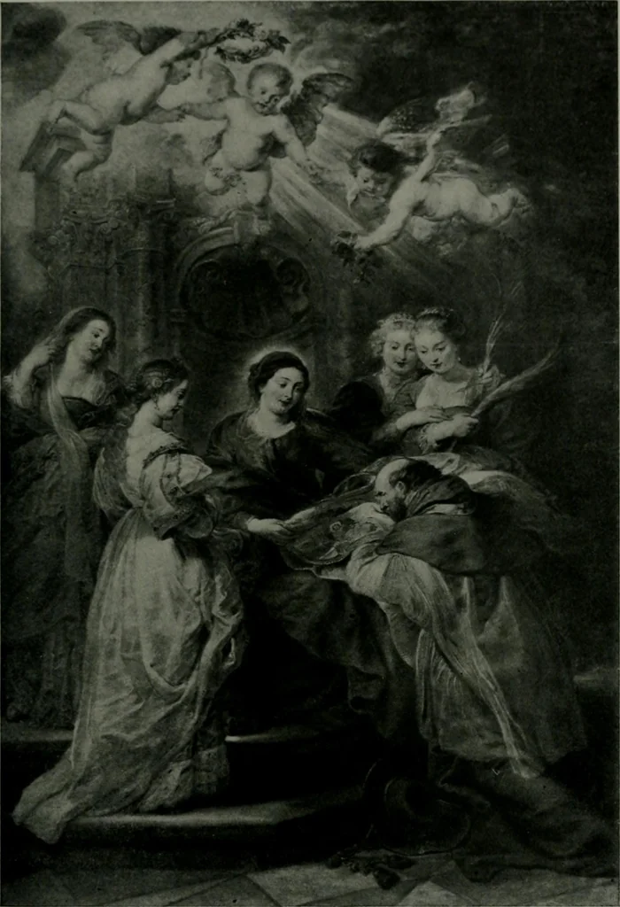 An illustration from The University Prints. Student series D. Art of the Netherlands and Germany; five hundred reproductions illustrating the Flemish, Dutch, and German schools of painting, from the early fifteenth to the eighteenth century; German sculpture from the eleventh to the seventeenth century, 1907, leaf 138