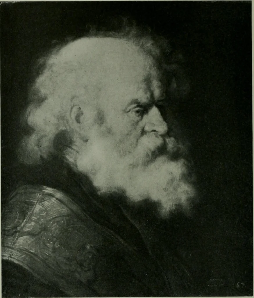An illustration from The University Prints. Student series D. Art of the Netherlands and Germany; five hundred reproductions illustrating the Flemish, Dutch, and German schools of painting, from the early fifteenth to the eighteenth century; German sculpture from the eleventh to the seventeenth century, 1907, leaf 141
