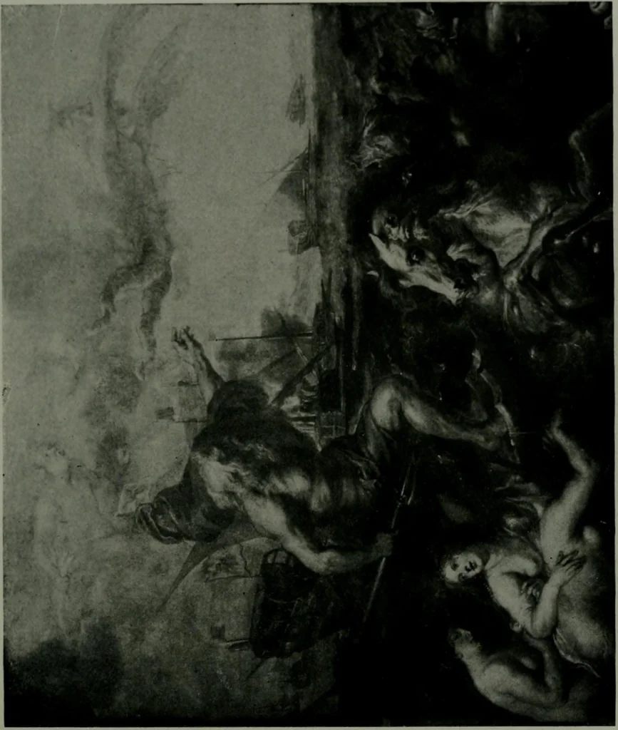 An illustration from The University Prints. Student series D. Art of the Netherlands and Germany; five hundred reproductions illustrating the Flemish, Dutch, and German schools of painting, from the early fifteenth to the eighteenth century; German sculpture from the eleventh to the seventeenth century, 1907, leaf 142