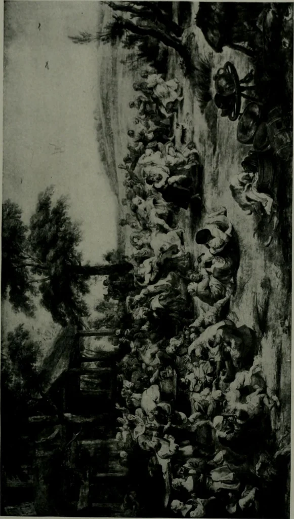 An illustration from The University Prints. Student series D. Art of the Netherlands and Germany; five hundred reproductions illustrating the Flemish, Dutch, and German schools of painting, from the early fifteenth to the eighteenth century; German sculpture from the eleventh to the seventeenth century, 1907, leaf 146