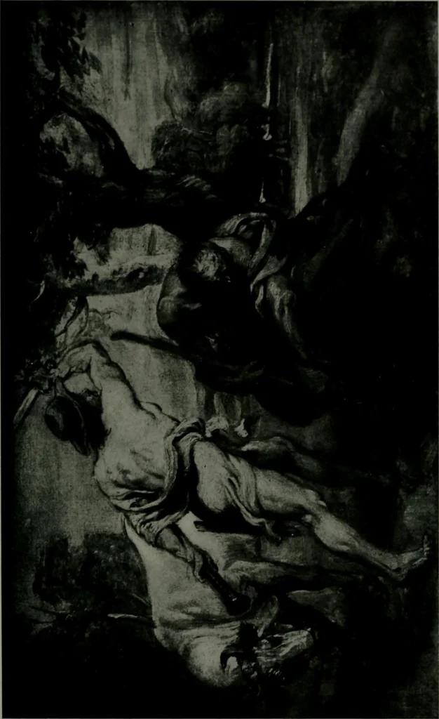 An illustration from The University Prints. Student series D. Art of the Netherlands and Germany; five hundred reproductions illustrating the Flemish, Dutch, and German schools of painting, from the early fifteenth to the eighteenth century; German sculpture from the eleventh to the seventeenth century, 1907, leaf 148