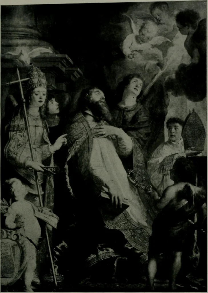 An illustration from The University Prints. Student series D. Art of the Netherlands and Germany; five hundred reproductions illustrating the Flemish, Dutch, and German schools of painting, from the early fifteenth to the eighteenth century; German sculpture from the eleventh to the seventeenth century, 1907, leaf 158