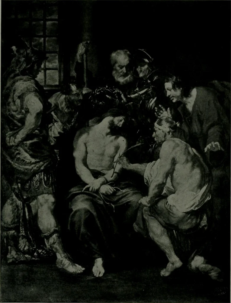 An illustration from The University Prints. Student series D. Art of the Netherlands and Germany; five hundred reproductions illustrating the Flemish, Dutch, and German schools of painting, from the early fifteenth to the eighteenth century; German sculpture from the eleventh to the seventeenth century, 1907, leaf 166