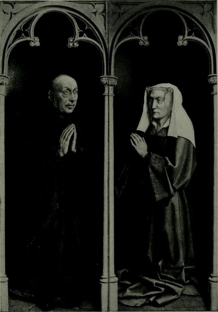An illustration from The University Prints. Student series D. Art of the Netherlands and Germany; five hundred reproductions illustrating the Flemish, Dutch, and German schools of painting, from the early fifteenth to the eighteenth century; German sculpture from the eleventh to the seventeenth century, 1907, leaf 20