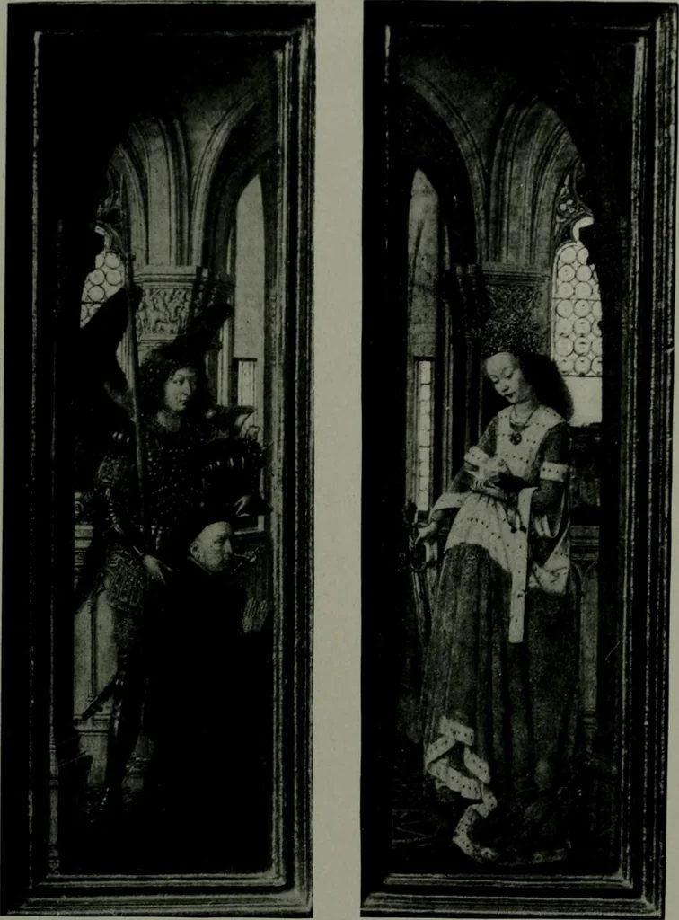 An illustration from The University Prints. Student series D. Art of the Netherlands and Germany; five hundred reproductions illustrating the Flemish, Dutch, and German schools of painting, from the early fifteenth to the eighteenth century; German sculpture from the eleventh to the seventeenth century, 1907, leaf 26