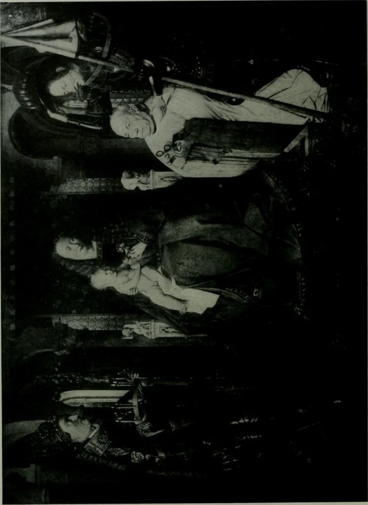 An illustration from The University Prints. Student series D. Art of the Netherlands and Germany; five hundred reproductions illustrating the Flemish, Dutch, and German schools of painting, from the early fifteenth to the eighteenth century; German sculpture from the eleventh to the seventeenth century, 1907, leaf 27