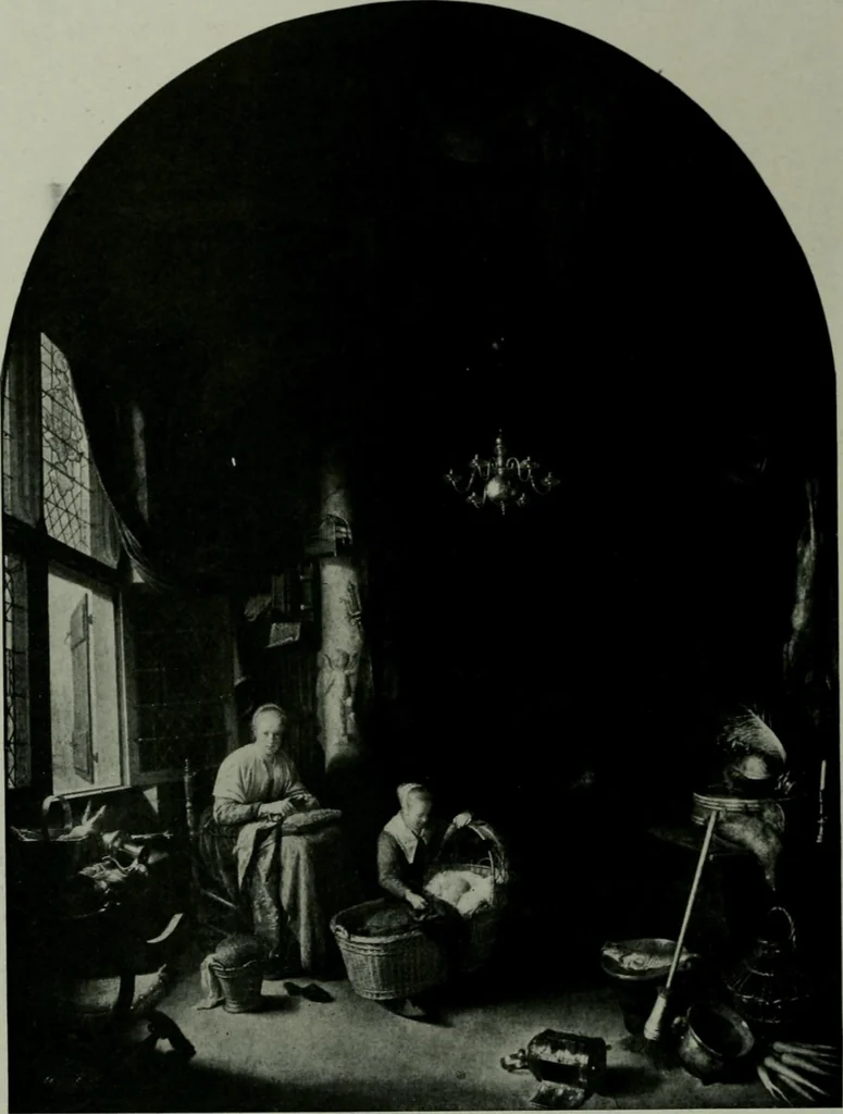 An illustration from The University Prints. Student series D. Art of the Netherlands and Germany; five hundred reproductions illustrating the Flemish, Dutch, and German schools of painting, from the early fifteenth to the eighteenth century; German sculpture from the eleventh to the seventeenth century, 1907, leaf 287