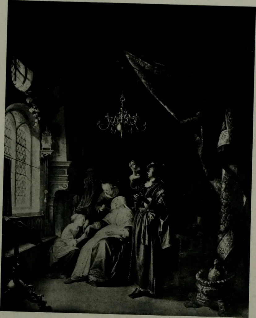 An illustration from The University Prints. Student series D. Art of the Netherlands and Germany; five hundred reproductions illustrating the Flemish, Dutch, and German schools of painting, from the early fifteenth to the eighteenth century; German sculpture from the eleventh to the seventeenth century, 1907, leaf 288