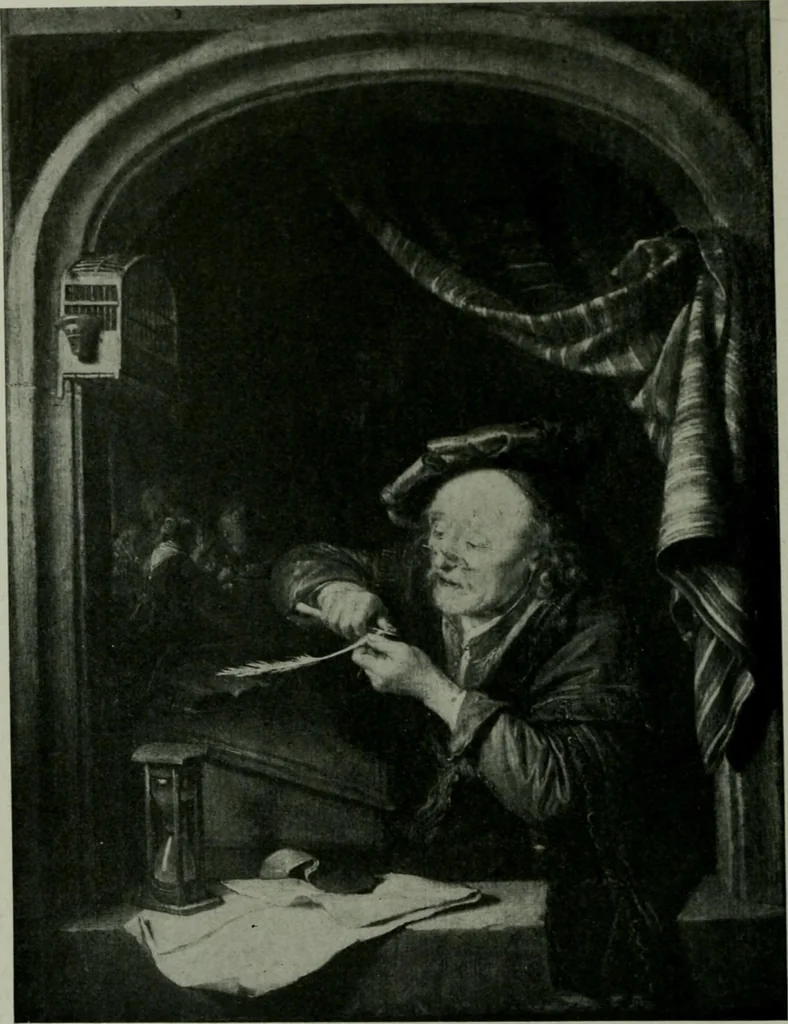 An illustration from The University Prints. Student series D. Art of the Netherlands and Germany; five hundred reproductions illustrating the Flemish, Dutch, and German schools of painting, from the early fifteenth to the eighteenth century; German sculpture from the eleventh to the seventeenth century, 1907, leaf 289