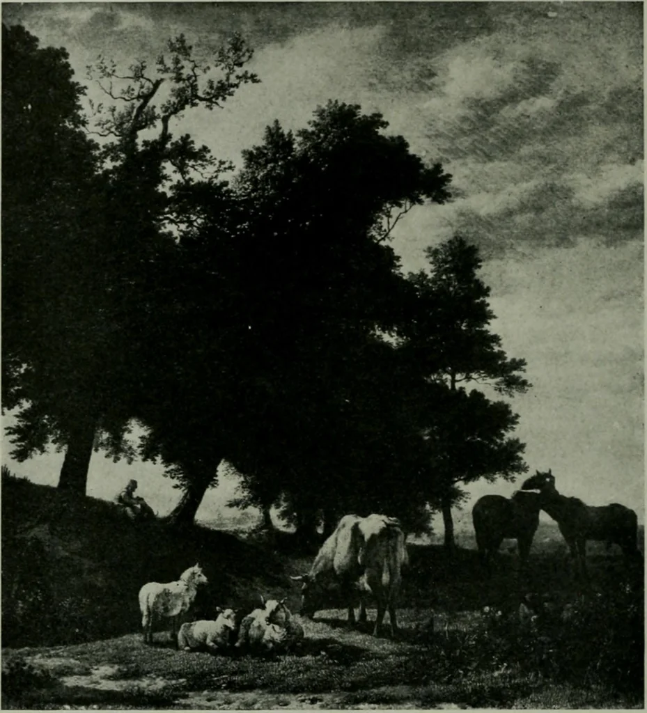 An illustration from The University Prints. Student series D. Art of the Netherlands and Germany; five hundred reproductions illustrating the Flemish, Dutch, and German schools of painting, from the early fifteenth to the eighteenth century; German sculpture from the eleventh to the seventeenth century, 1907, leaf 323