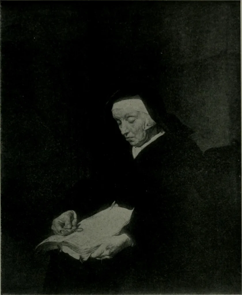 An illustration from The University Prints. Student series D. Art of the Netherlands and Germany; five hundred reproductions illustrating the Flemish, Dutch, and German schools of painting, from the early fifteenth to the eighteenth century; German sculpture from the eleventh to the seventeenth century, 1907, leaf 338