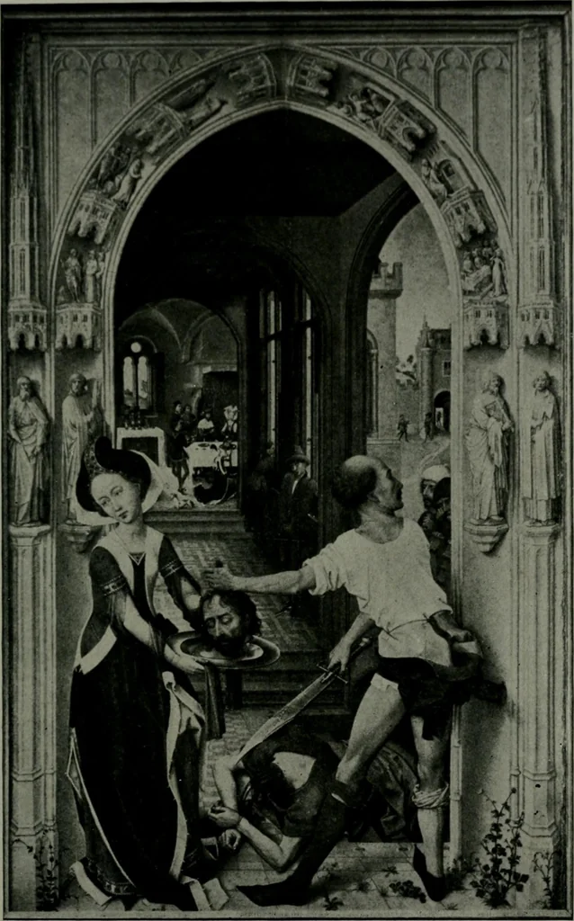 An illustration from The University Prints. Student series D. Art of the Netherlands and Germany; five hundred reproductions illustrating the Flemish, Dutch, and German schools of painting, from the early fifteenth to the eighteenth century; German sculpture from the eleventh to the seventeenth century, 1907, leaf 34