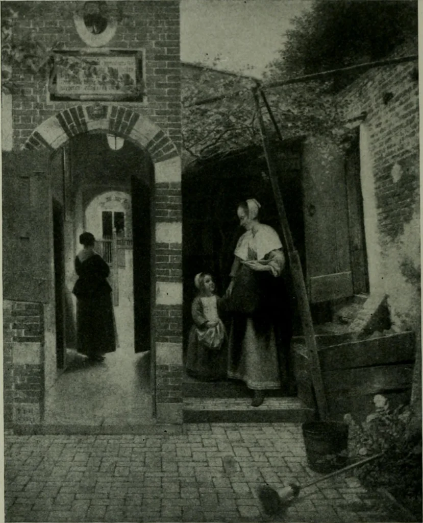 An illustration from The University Prints. Student series D. Art of the Netherlands and Germany; five hundred reproductions illustrating the Flemish, Dutch, and German schools of painting, from the early fifteenth to the eighteenth century; German sculpture from the eleventh to the seventeenth century, 1907, leaf 343