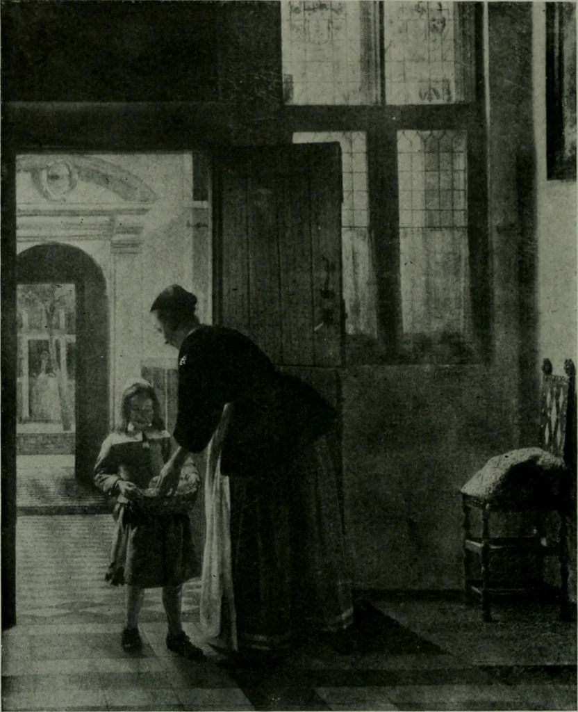 An illustration from The University Prints. Student series D. Art of the Netherlands and Germany; five hundred reproductions illustrating the Flemish, Dutch, and German schools of painting, from the early fifteenth to the eighteenth century; German sculpture from the eleventh to the seventeenth century, 1907, leaf 345
