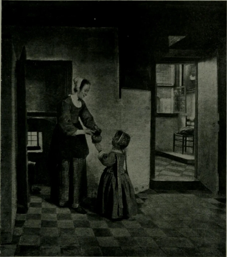 An illustration from The University Prints. Student series D. Art of the Netherlands and Germany; five hundred reproductions illustrating the Flemish, Dutch, and German schools of painting, from the early fifteenth to the eighteenth century; German sculpture from the eleventh to the seventeenth century, 1907, leaf 346