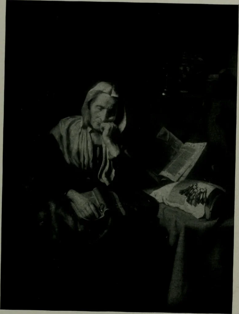 An illustration from The University Prints. Student series D. Art of the Netherlands and Germany; five hundred reproductions illustrating the Flemish, Dutch, and German schools of painting, from the early fifteenth to the eighteenth century; German sculpture from the eleventh to the seventeenth century, 1907, leaf 352