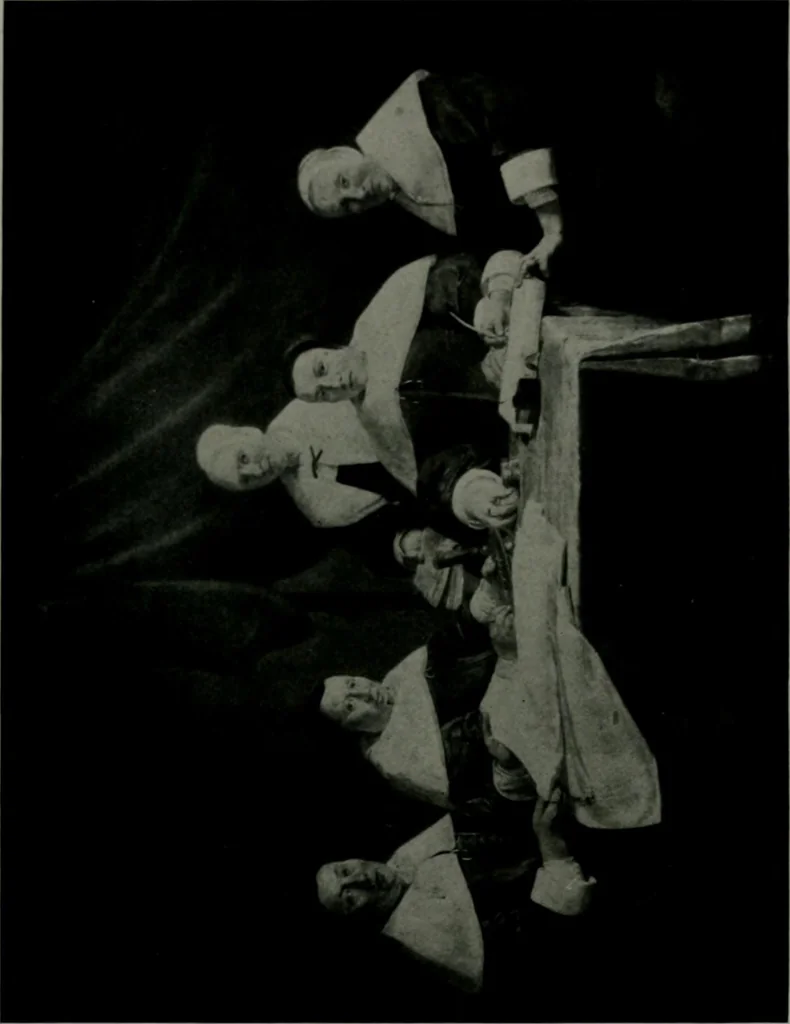 An illustration from The University Prints. Student series D. Art of the Netherlands and Germany; five hundred reproductions illustrating the Flemish, Dutch, and German schools of painting, from the early fifteenth to the eighteenth century; German sculpture from the eleventh to the seventeenth century, 1907, leaf 356