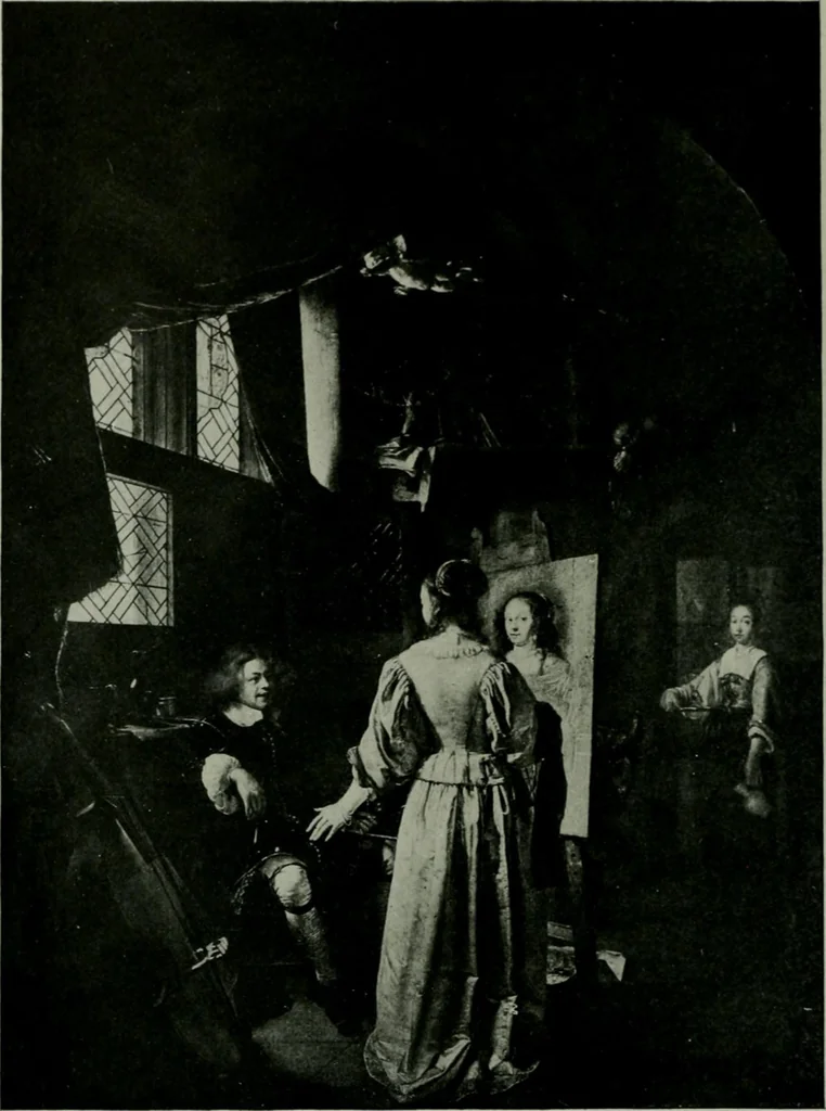 An illustration from The University Prints. Student series D. Art of the Netherlands and Germany; five hundred reproductions illustrating the Flemish, Dutch, and German schools of painting, from the early fifteenth to the eighteenth century; German sculpture from the eleventh to the seventeenth century, 1907, leaf 361