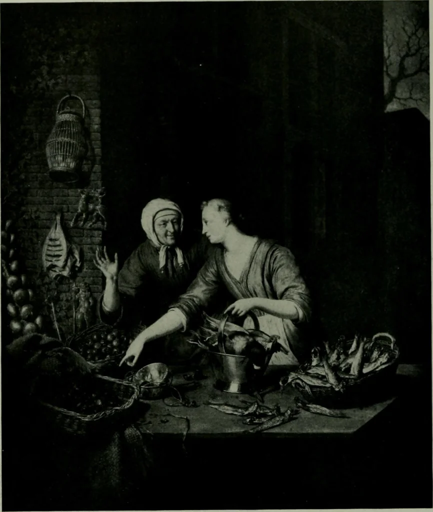 An illustration from The University Prints. Student series D. Art of the Netherlands and Germany; five hundred reproductions illustrating the Flemish, Dutch, and German schools of painting, from the early fifteenth to the eighteenth century; German sculpture from the eleventh to the seventeenth century, 1907, leaf 371