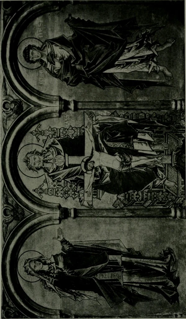 An illustration from The University Prints. Student series D. Art of the Netherlands and Germany; five hundred reproductions illustrating the Flemish, Dutch, and German schools of painting, from the early fifteenth to the eighteenth century; German sculpture from the eleventh to the seventeenth century, 1907, leaf 374