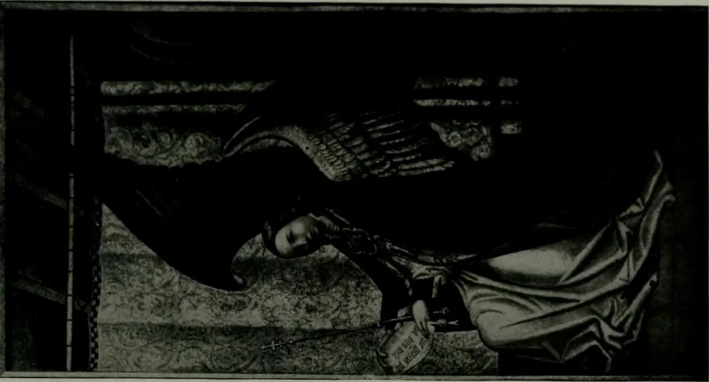 An illustration from The University Prints. Student series D. Art of the Netherlands and Germany; five hundred reproductions illustrating the Flemish, Dutch, and German schools of painting, from the early fifteenth to the eighteenth century; German sculpture from the eleventh to the seventeenth century, 1907, leaf 380
