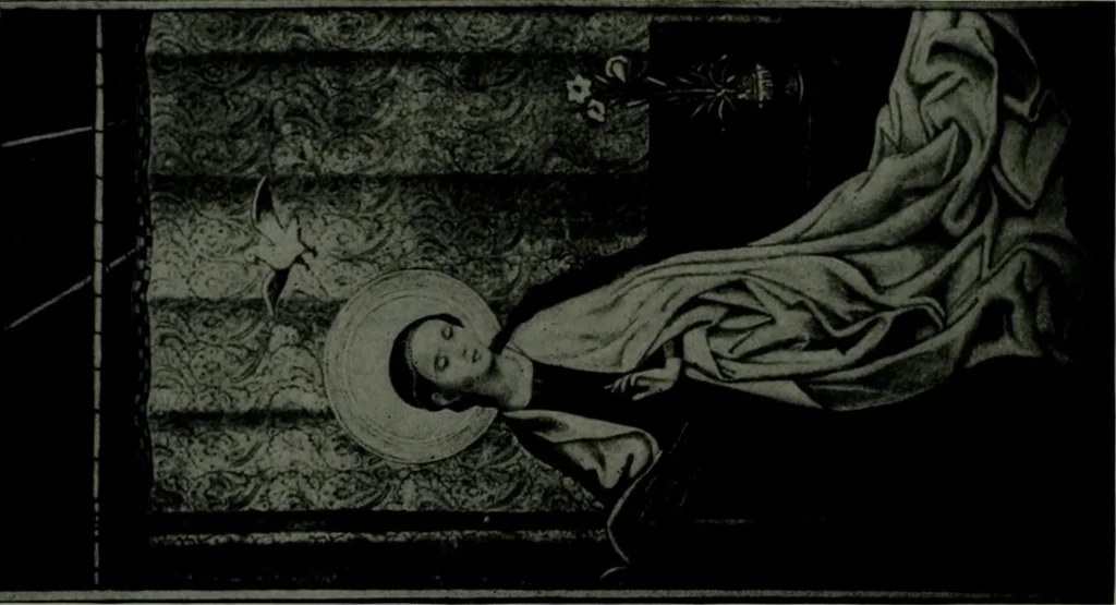 An illustration from The University Prints. Student series D. Art of the Netherlands and Germany; five hundred reproductions illustrating the Flemish, Dutch, and German schools of painting, from the early fifteenth to the eighteenth century; German sculpture from the eleventh to the seventeenth century, 1907, leaf 380