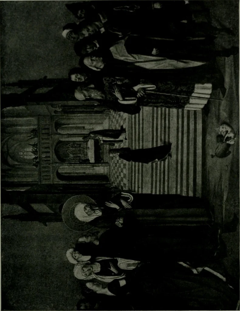 An illustration from The University Prints. Student series D. Art of the Netherlands and Germany; five hundred reproductions illustrating the Flemish, Dutch, and German schools of painting, from the early fifteenth to the eighteenth century; German sculpture from the eleventh to the seventeenth century, 1907, leaf 382