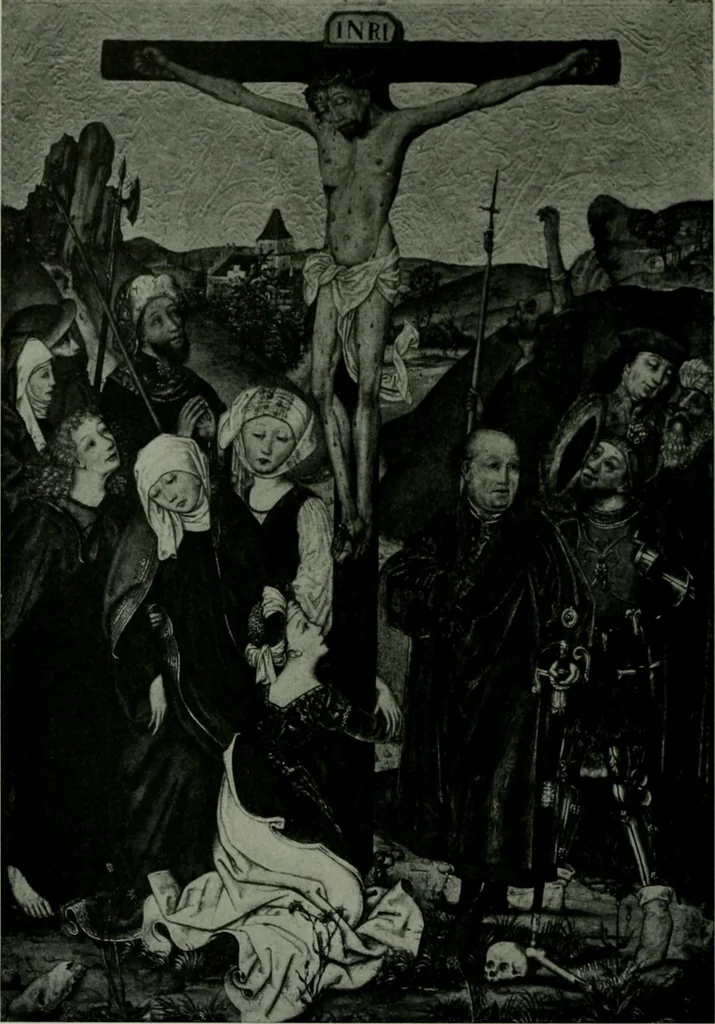 An illustration from The University Prints. Student series D. Art of the Netherlands and Germany; five hundred reproductions illustrating the Flemish, Dutch, and German schools of painting, from the early fifteenth to the eighteenth century; German sculpture from the eleventh to the seventeenth century, 1907, leaf 383