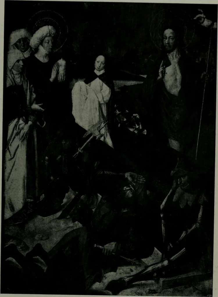An illustration from The University Prints. Student series D. Art of the Netherlands and Germany; five hundred reproductions illustrating the Flemish, Dutch, and German schools of painting, from the early fifteenth to the eighteenth century; German sculpture from the eleventh to the seventeenth century, 1907, leaf 384