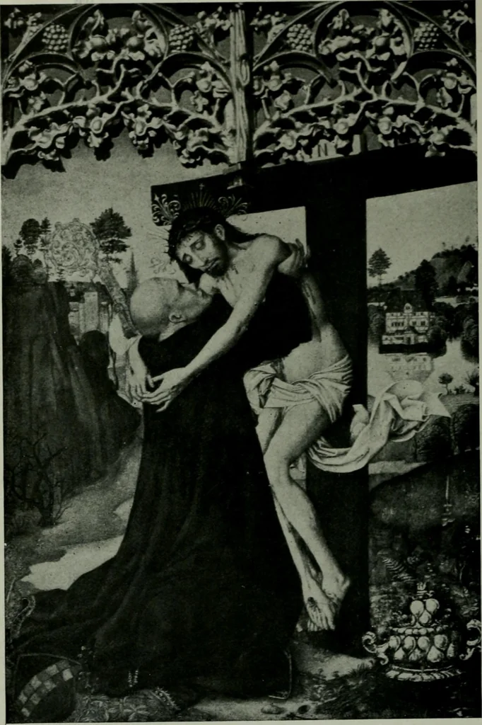 An illustration from The University Prints. Student series D. Art of the Netherlands and Germany; five hundred reproductions illustrating the Flemish, Dutch, and German schools of painting, from the early fifteenth to the eighteenth century; German sculpture from the eleventh to the seventeenth century, 1907, leaf 387