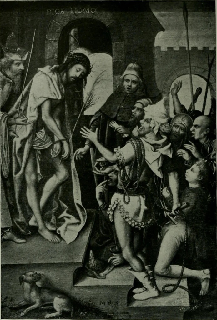 An illustration from The University Prints. Student series D. Art of the Netherlands and Germany; five hundred reproductions illustrating the Flemish, Dutch, and German schools of painting, from the early fifteenth to the eighteenth century; German sculpture from the eleventh to the seventeenth century, 1907, leaf 389