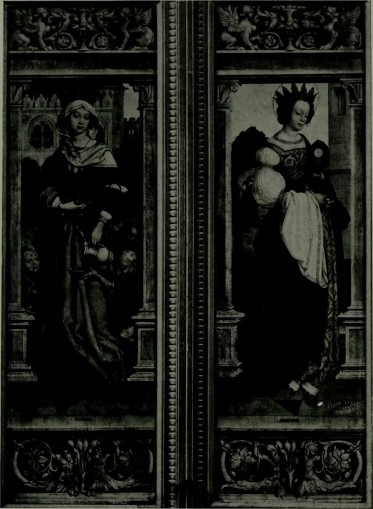 An illustration from The University Prints. Student series D. Art of the Netherlands and Germany; five hundred reproductions illustrating the Flemish, Dutch, and German schools of painting, from the early fifteenth to the eighteenth century; German sculpture from the eleventh to the seventeenth century, 1907, leaf 392