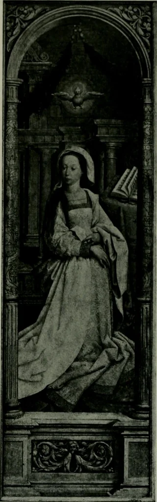 An illustration from The University Prints. Student series D. Art of the Netherlands and Germany; five hundred reproductions illustrating the Flemish, Dutch, and German schools of painting, from the early fifteenth to the eighteenth century; German sculpture from the eleventh to the seventeenth century, 1907, leaf 393