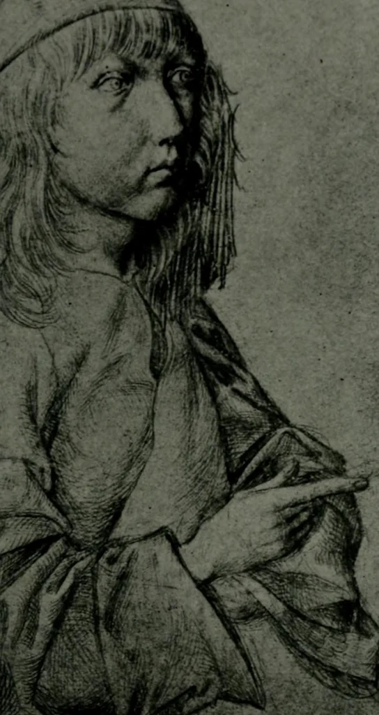 An illustration from The University Prints. Student series D. Art of the Netherlands and Germany; five hundred reproductions illustrating the Flemish, Dutch, and German schools of painting, from the early fifteenth to the eighteenth century; German sculpture from the eleventh to the seventeenth century, 1907, leaf 398