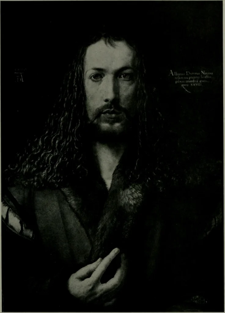 An illustration from The University Prints. Student series D. Art of the Netherlands and Germany; five hundred reproductions illustrating the Flemish, Dutch, and German schools of painting, from the early fifteenth to the eighteenth century; German sculpture from the eleventh to the seventeenth century, 1907, leaf 402