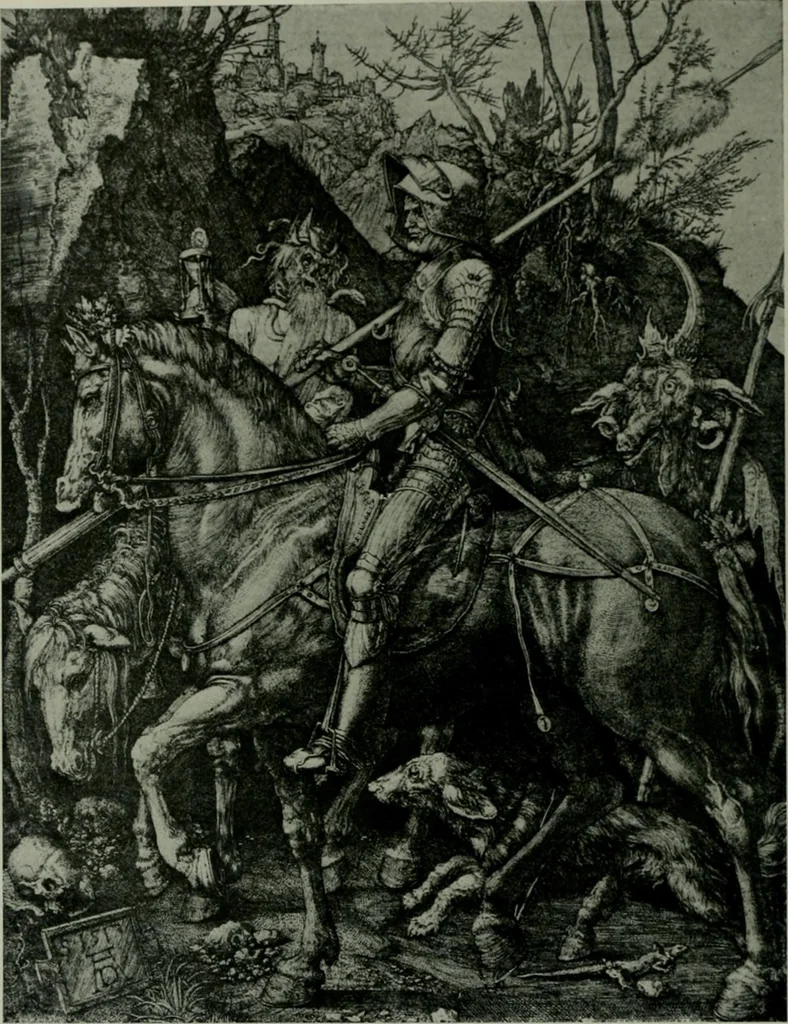 An illustration from The University Prints. Student series D. Art of the Netherlands and Germany; five hundred reproductions illustrating the Flemish, Dutch, and German schools of painting, from the early fifteenth to the eighteenth century; German sculpture from the eleventh to the seventeenth century, 1907, leaf 415