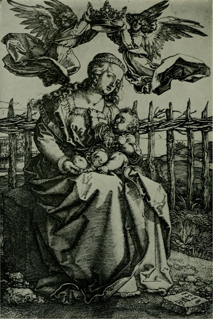 An illustration from The University Prints. Student series D. Art of the Netherlands and Germany; five hundred reproductions illustrating the Flemish, Dutch, and German schools of painting, from the early fifteenth to the eighteenth century; German sculpture from the eleventh to the seventeenth century, 1907, leaf 417