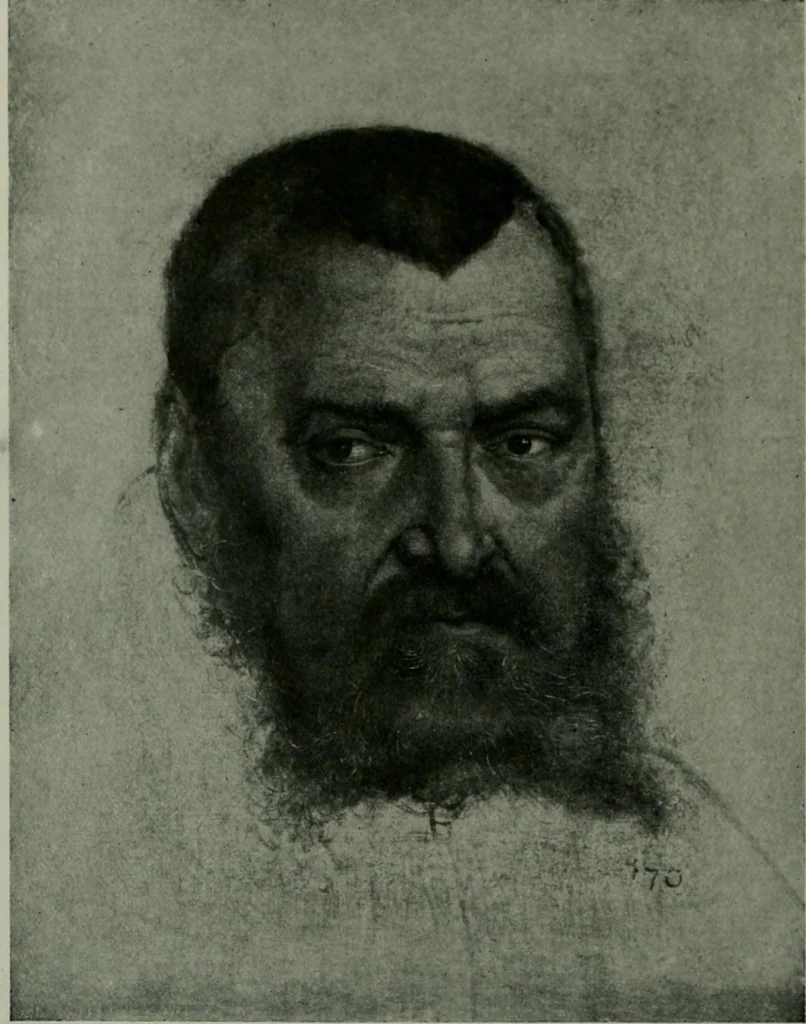 An illustration from The University Prints. Student series D. Art of the Netherlands and Germany; five hundred reproductions illustrating the Flemish, Dutch, and German schools of painting, from the early fifteenth to the eighteenth century; German sculpture from the eleventh to the seventeenth century, 1907, leaf 431
