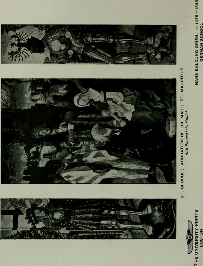 An illustration from The University Prints. Student series D. Art of the Netherlands and Germany; five hundred reproductions illustrating the Flemish, Dutch, and German schools of painting, from the early fifteenth to the eighteenth century; German sculpture from the eleventh to the seventeenth century, 1907, leaf 433