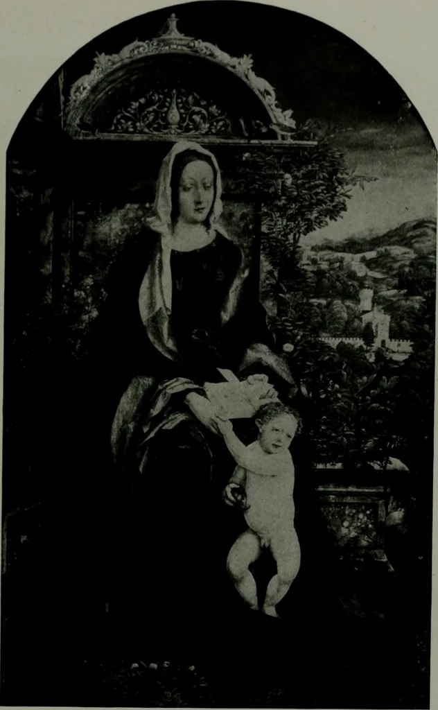 An illustration from The University Prints. Student series D. Art of the Netherlands and Germany; five hundred reproductions illustrating the Flemish, Dutch, and German schools of painting, from the early fifteenth to the eighteenth century; German sculpture from the eleventh to the seventeenth century, 1907, leaf 436