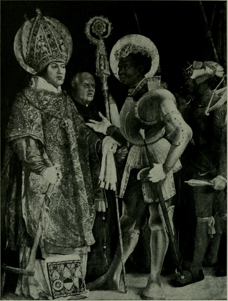 An illustration from The University Prints. Student series D. Art of the Netherlands and Germany; five hundred reproductions illustrating the Flemish, Dutch, and German schools of painting, from the early fifteenth to the eighteenth century; German sculpture from the eleventh to the seventeenth century, 1907, leaf 439